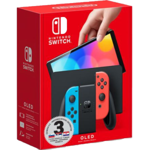Nintendo Switch OLED Console-Red & Blue Joy