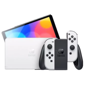 Nintendo Switch OLED Console - White Joy-Con ADG - Slika 2