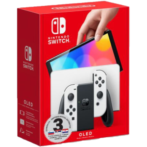 Nintendo Switch OLED Console - White Joy-Con ADG