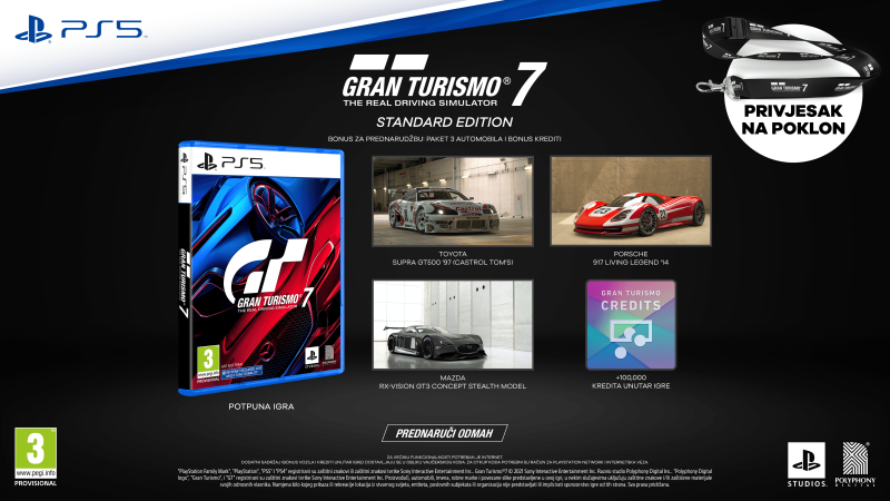 Gran Turismo 7 Standard Edition PS5 - Slika 3