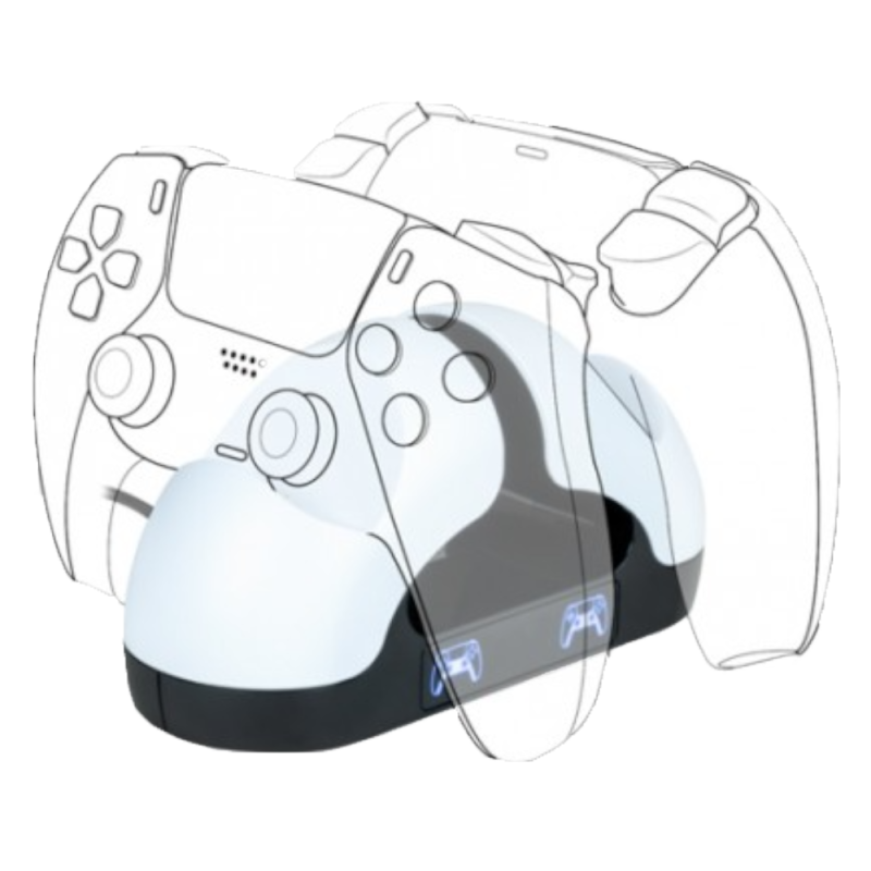 Bigben Dual Charging Station V3 (2 x Dualsense PS5 Controller)