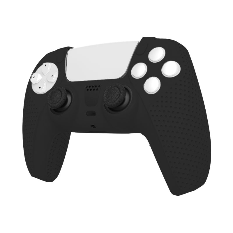 White Shark PS5 SILICONE CASE PS5-541 BODY LOCK Crni - Slika 3