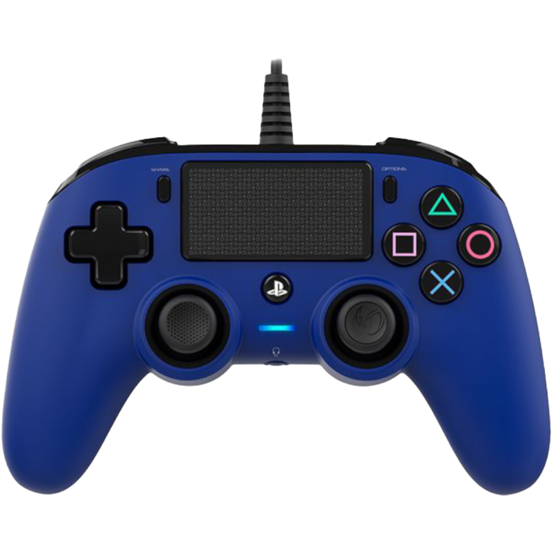 Bigben Wired Nacon Controller PS4/PC 3m kabel plavi