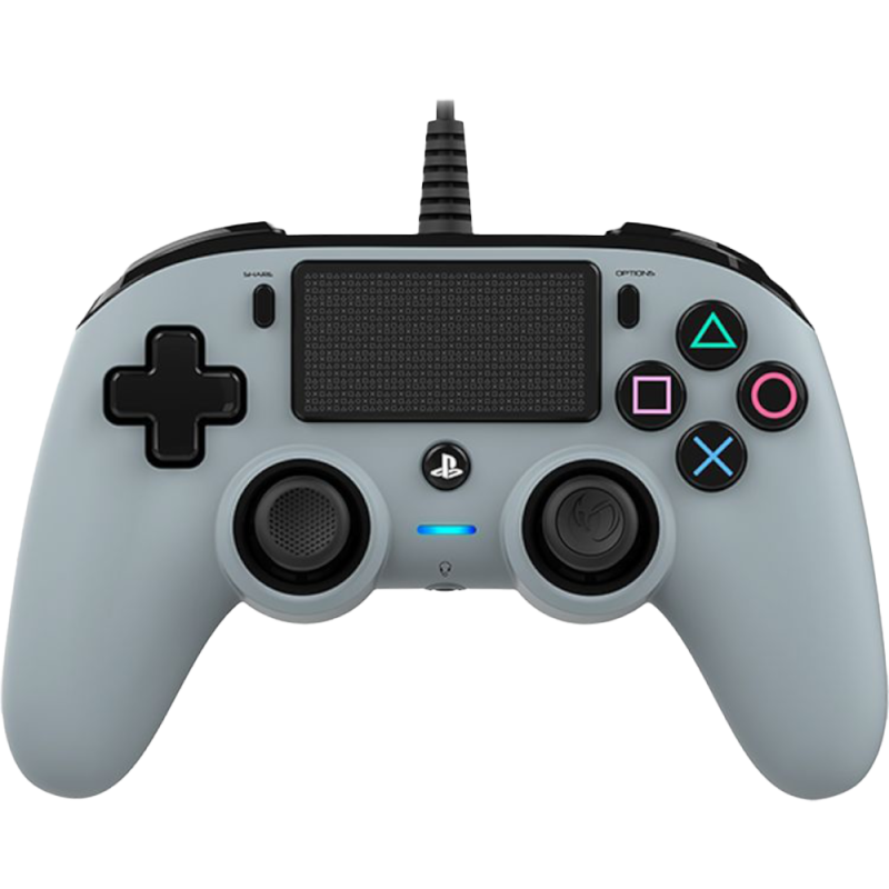 Bigben Wired Nacon Controller PS4/PC 3m kabel sivi