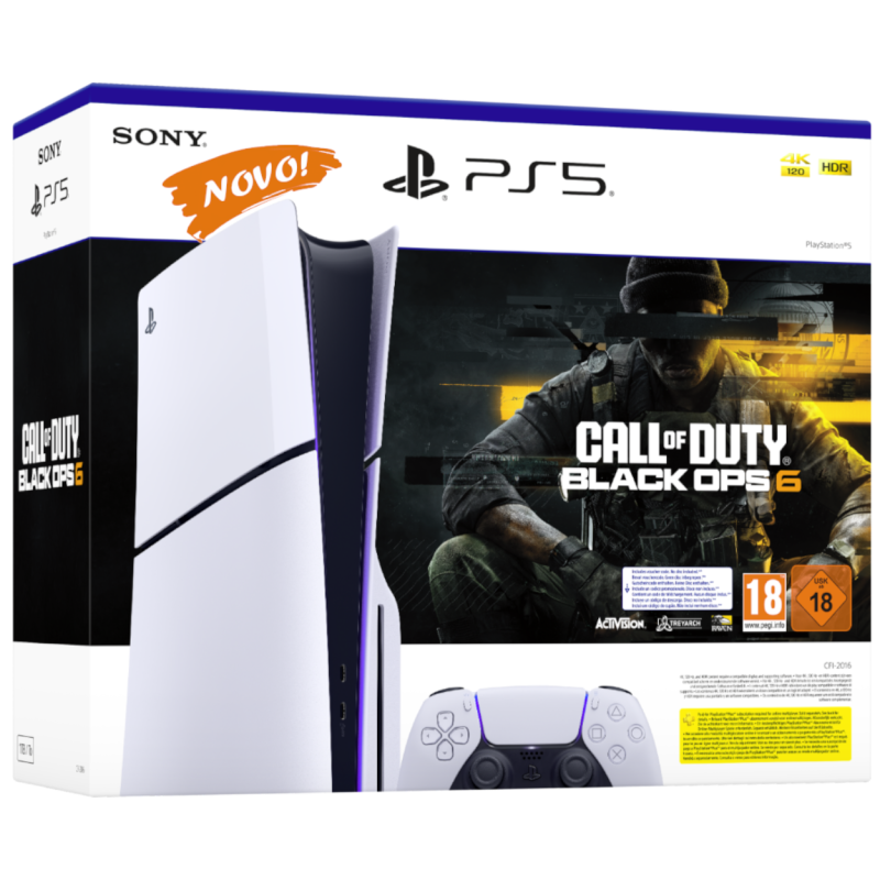 PlayStation 5 Slim D chassis + CoD: Black Ops 6