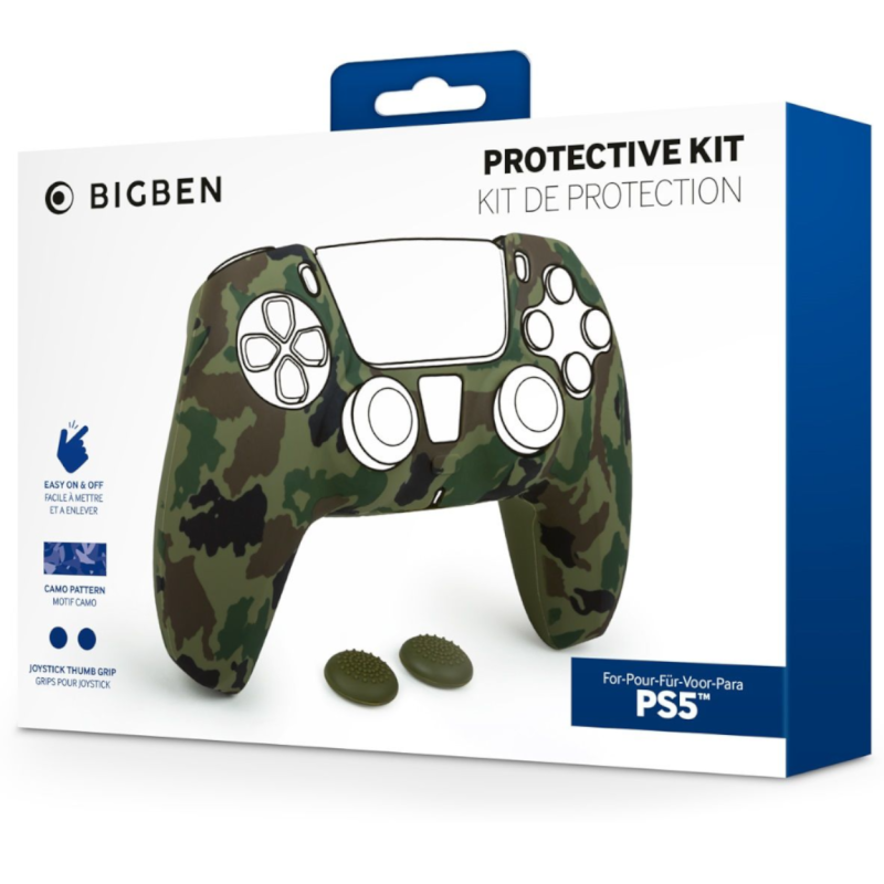 Bigben zaštitna silikonska navlaka Cammo za Dualsense kontroler PS5 - Slika 2