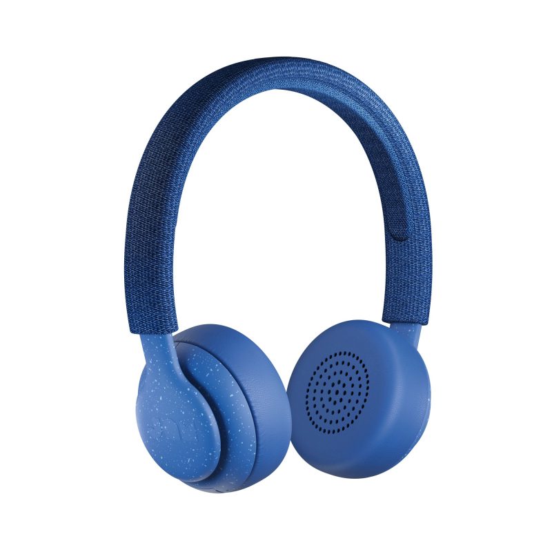 JAM AUDIO BEEN THERE BLUE BLUETOOTH ON-EAR HEADPHONES