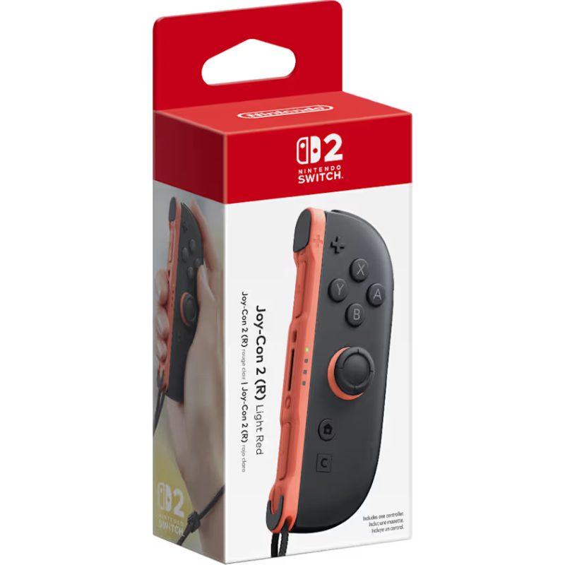 NINTENDO SWITCH 2 JOY-CON R RED