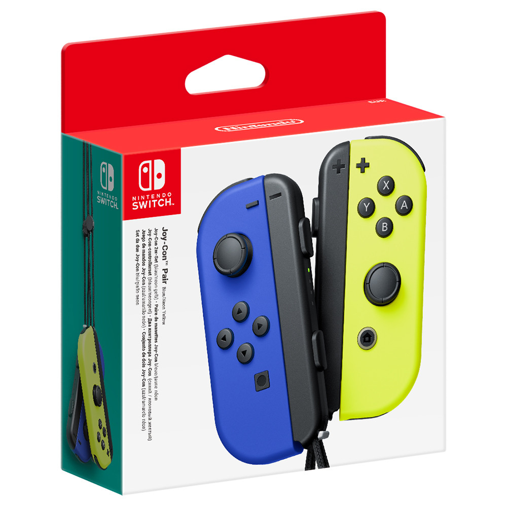 SWITCH JOY-CON PAIR neon blue/neon yellow - Slika 2