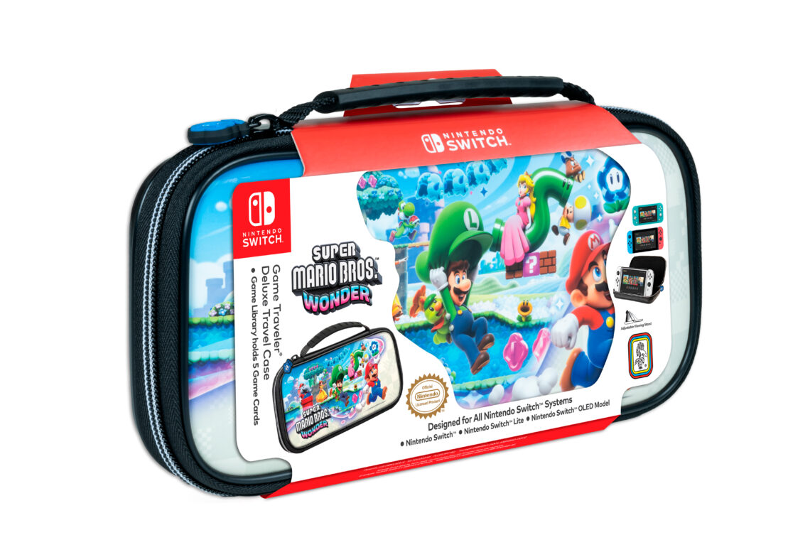 NACON NINTENDO SWITCH OFFICIAL SUPER MARIO WONDER TRAVEL CASE - Slika 3