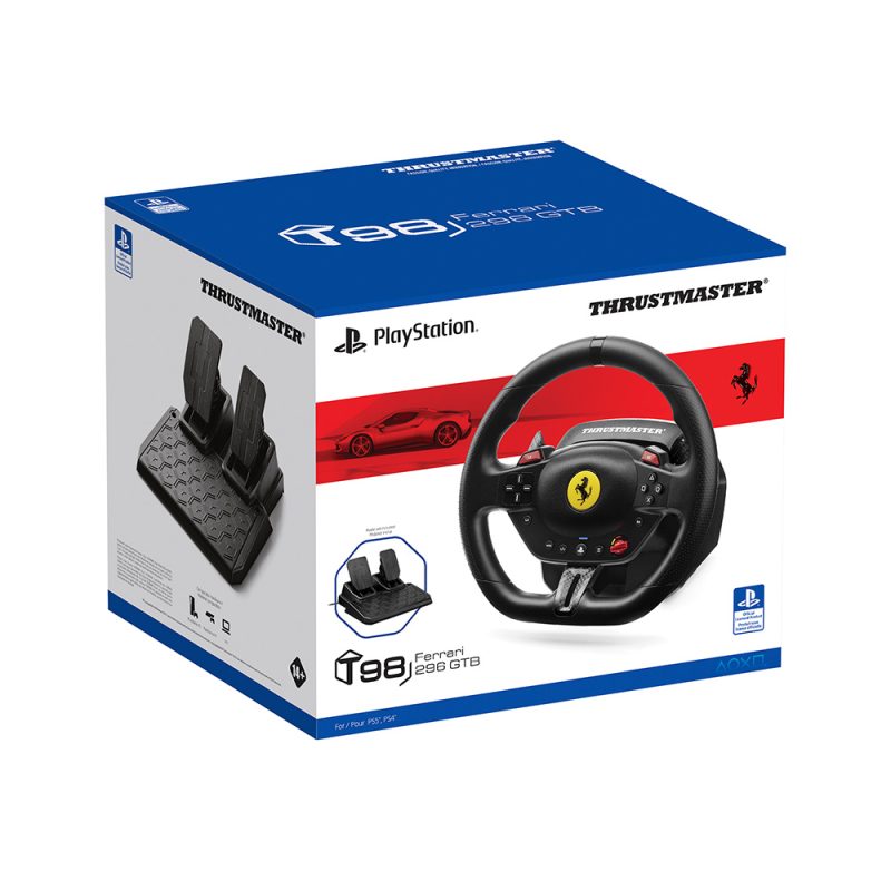 THRUSTMASTER T98-P FERRARI 296 GTB RACING WHEEL PC/PS5/PS4 - Slika 7