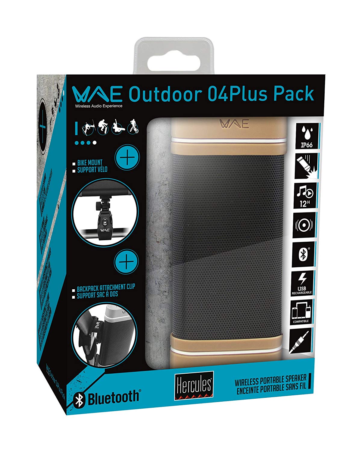 ZVOČNIK - HERCULES WAE OUTDOOR 04PLUS PACK - Slika 5