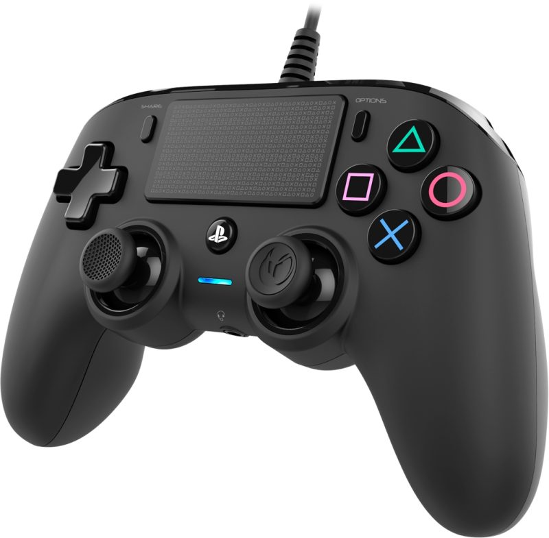 NACON PS4 WIRED COMPACT CONTROLLER BLACK - Slika 2
