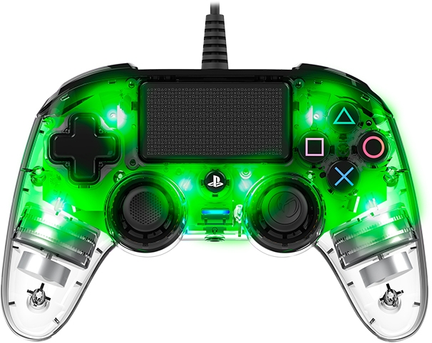 NACON PS4 WIRED ILLUMINATED COMPACT CONTROLLER GREEN - Slika 2