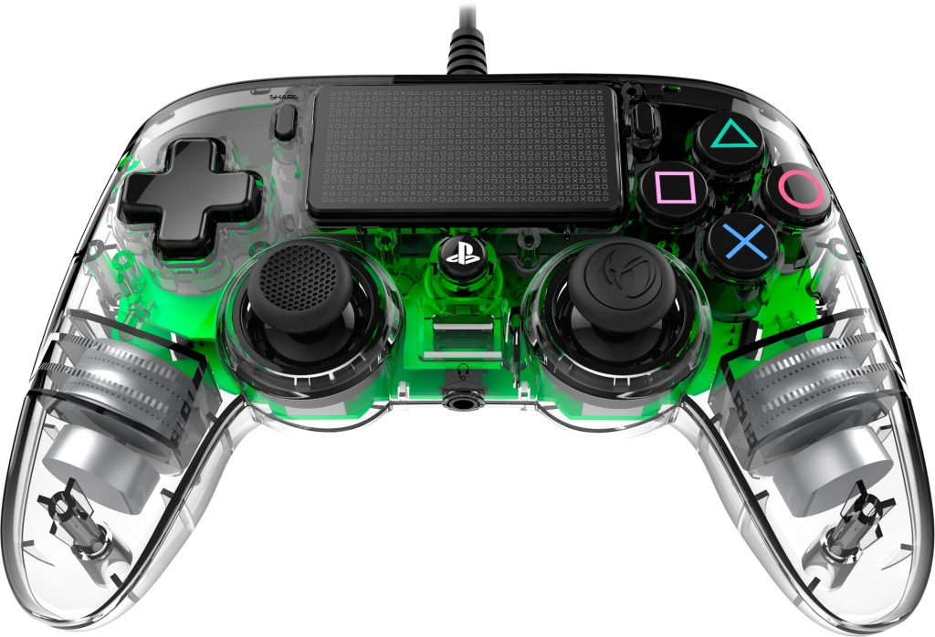 NACON PS4 WIRED ILLUMINATED COMPACT CONTROLLER GREEN - Slika 3