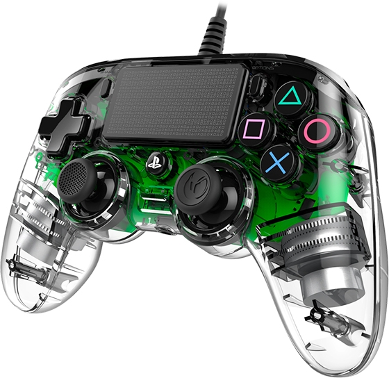 NACON PS4 WIRED ILLUMINATED COMPACT CONTROLLER GREEN - Slika 5