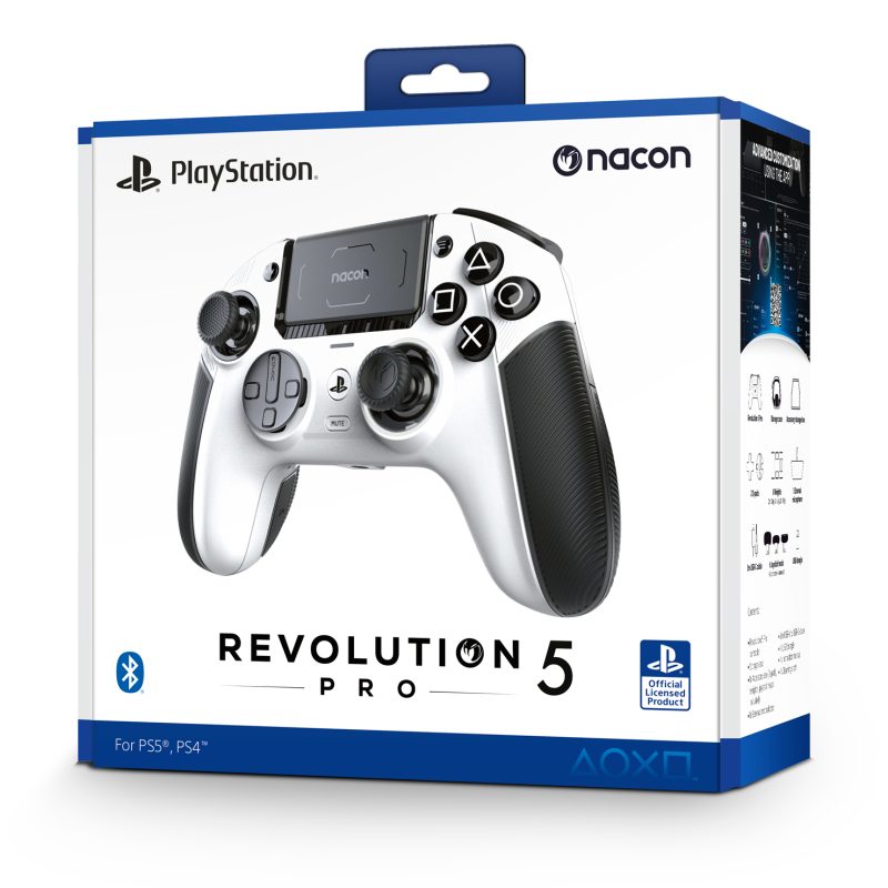NACON CONTROLLER REVOLUTION 5 PRO PS5 WHITE - Slika 5