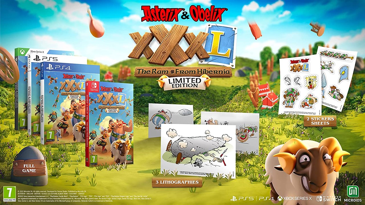 Asterix & Obelix XXXL: The Ram From Hibernia - Limited Edition (Playstation 5) - Slika 2