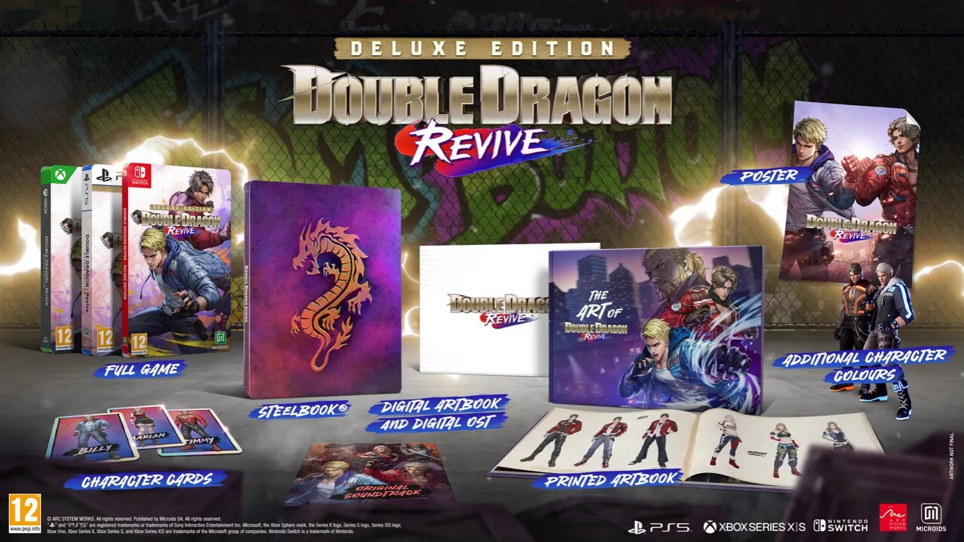 Double Dragon Revive - Deluxe Edition (Nintendo Switch) - Slika 2
