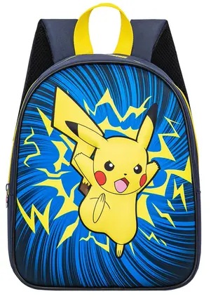 POKEMON - PIKACHU - JUNIOR BACKPACK EVA 3D 32CM BLUE - Slika 5