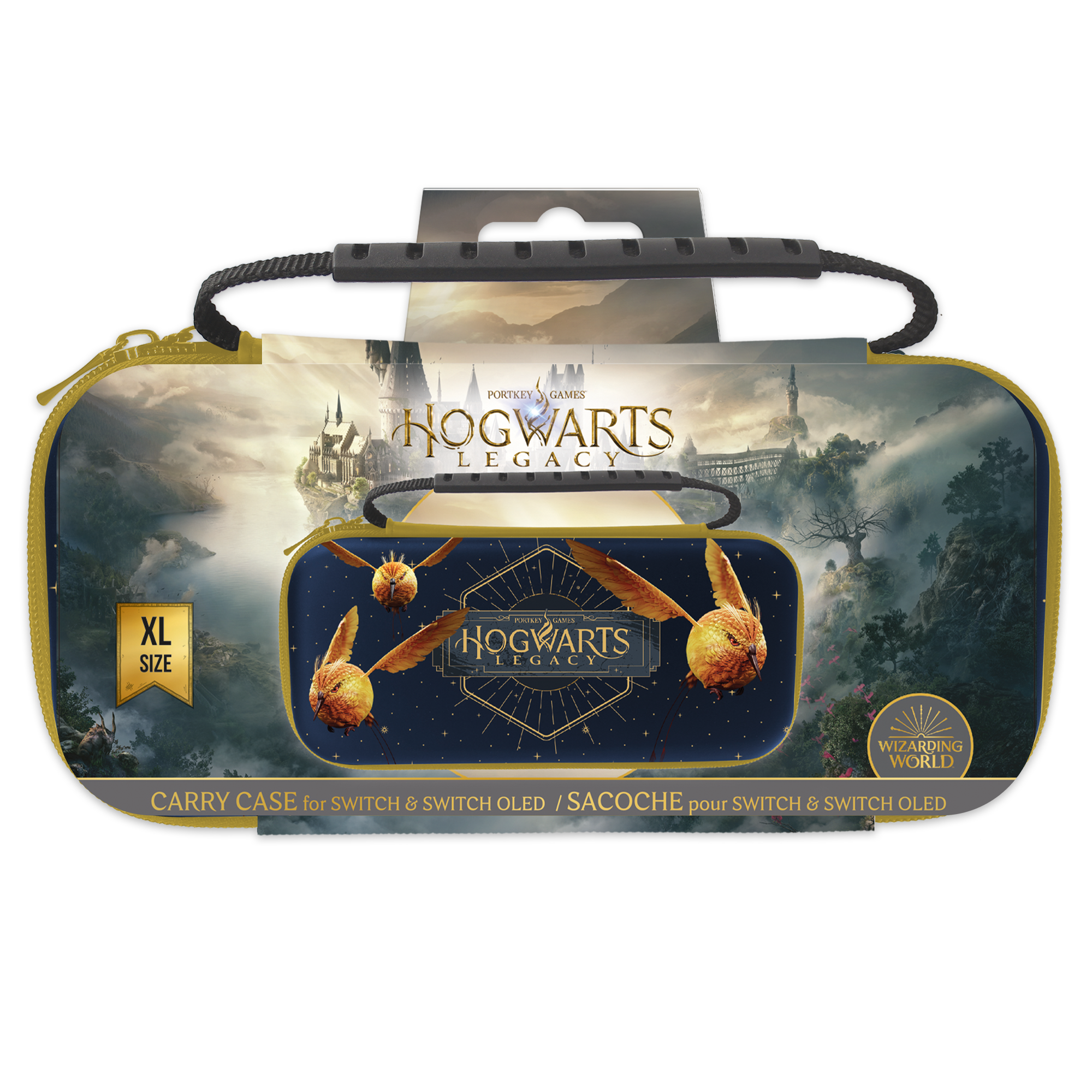 F&G HOGWARTS LEGACY - XL SWITCH CASE FOR SWITCH AND OLED - GOLDEN - Slika 3