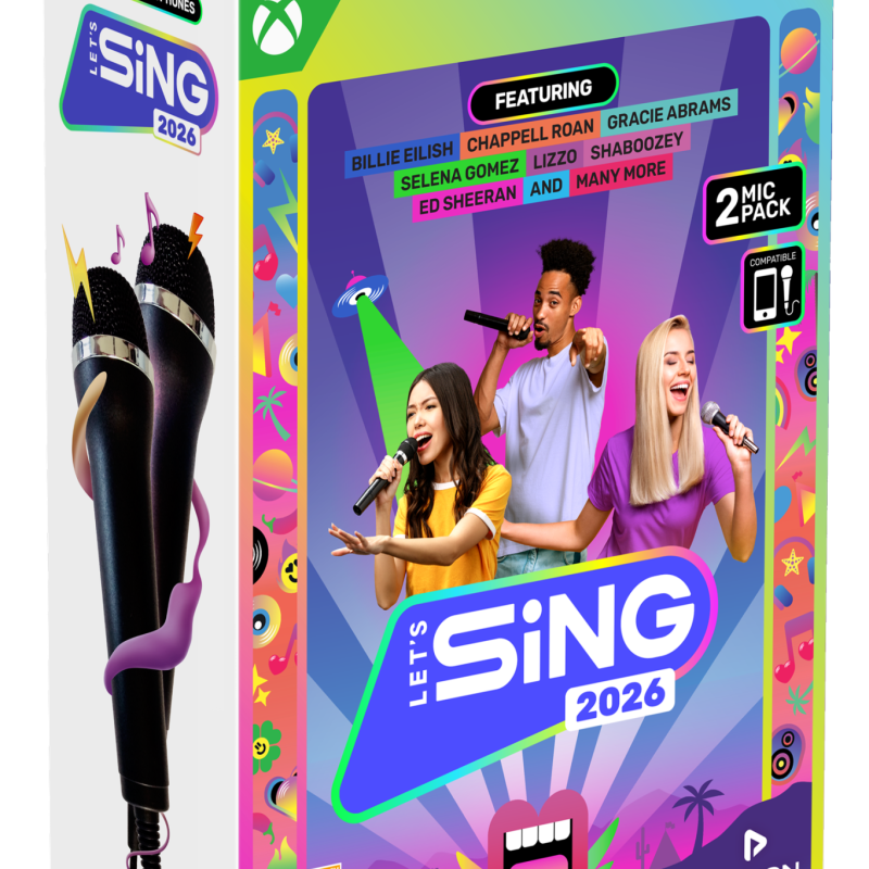 Let's Sing 2026 + 2 Mic Pack (Xbox Series X)