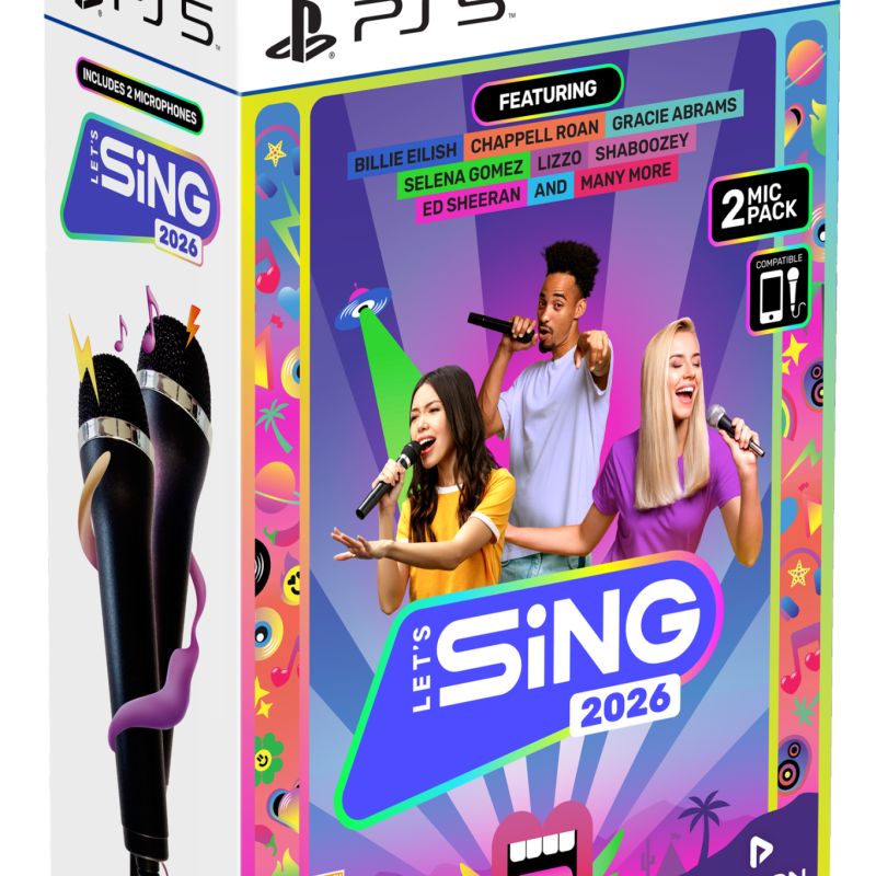 Let's Sing 2026 + 2 Mic Pack (Playstation 5)