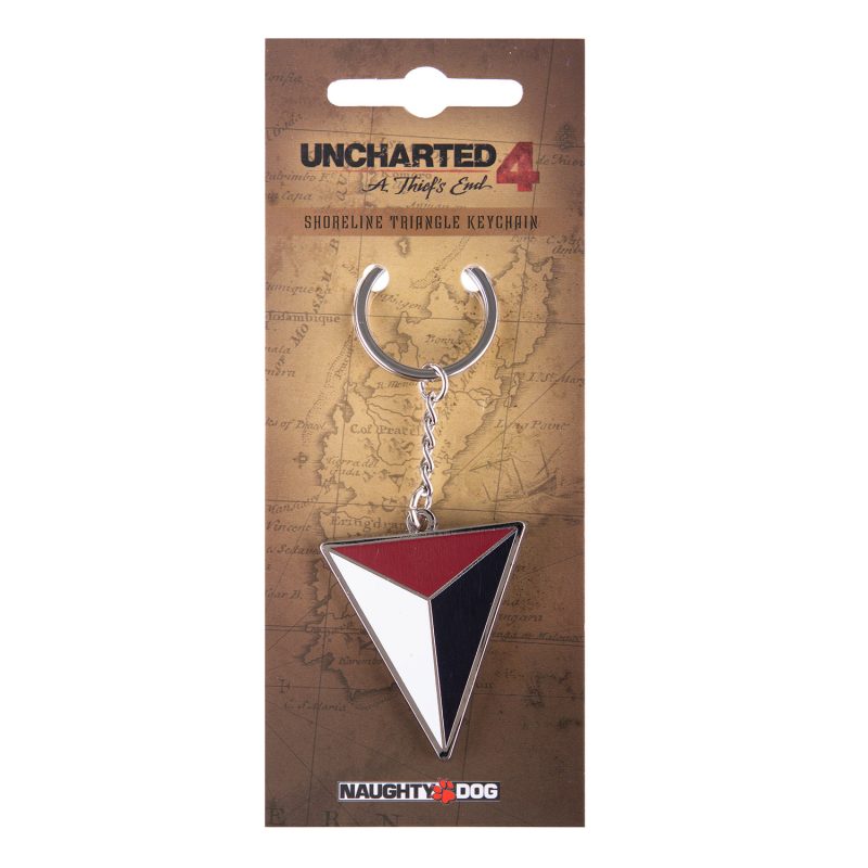 GAYA Uncharted 4 shoreline triangle keychain