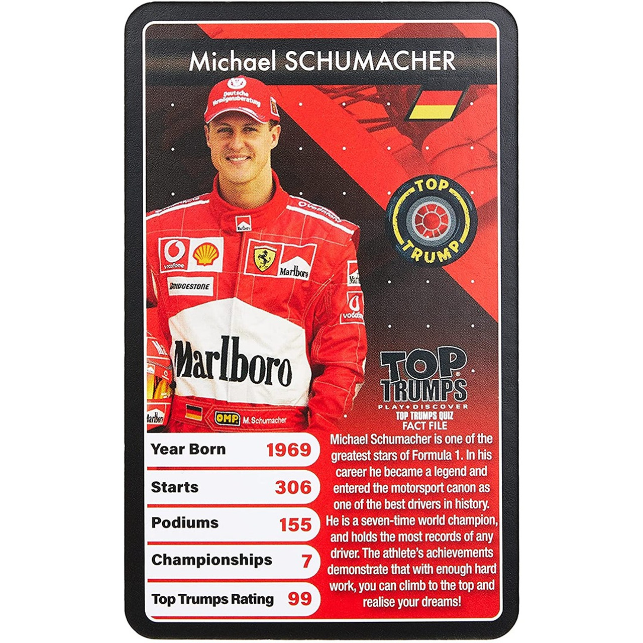 WINNING MOVES GRAND PRIX TOP TRUMPS CARDS - Slika 2