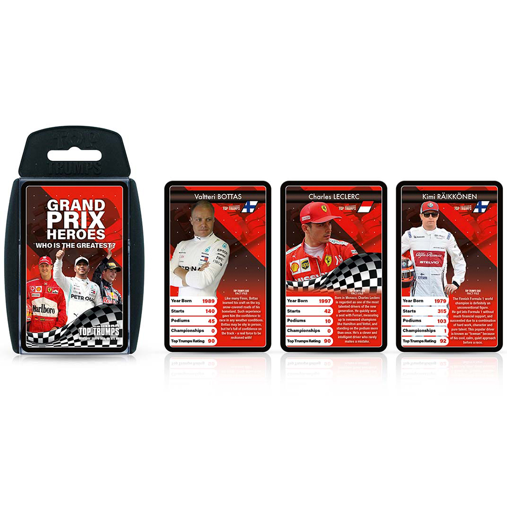 WINNING MOVES GRAND PRIX TOP TRUMPS CARDS - Slika 6