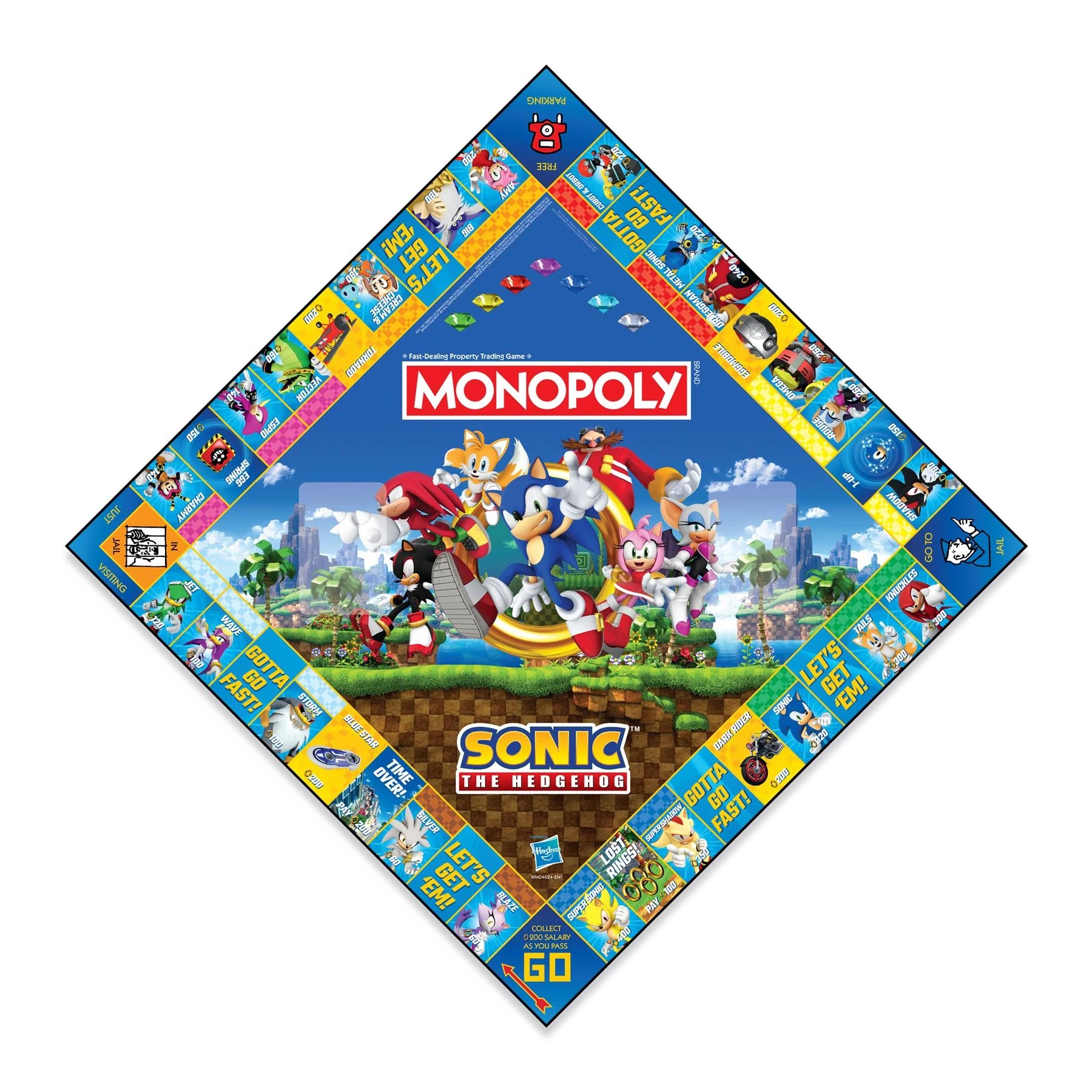WINNING MOVES MONOPOLY SONIC THE HEDGEHOG EN - Slika 3