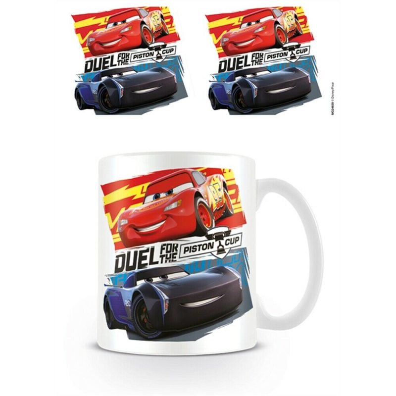 PYRAMID Cars 3 duel for the pistons mug