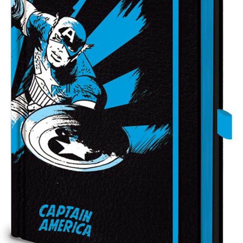 MARVEL (CAPTAIN AMERICA) A5 PREMIUM BELEŽNICA PYRAMID