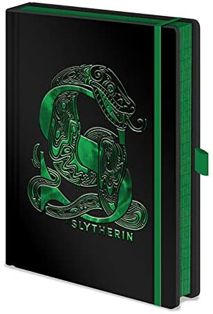 PYRAMID HARRY POTTER (SLYTHERIN FOIL) NOTEBOOK A5 PREMIUM