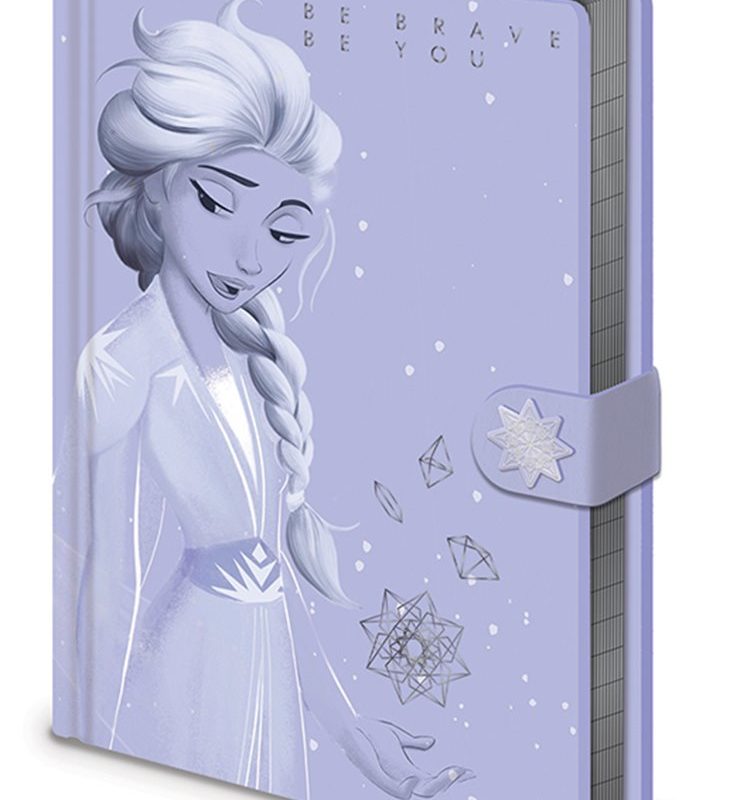FROZEN 2 LILAC SNOW A5 PREMIUM BELEŽNICA PYRAMID