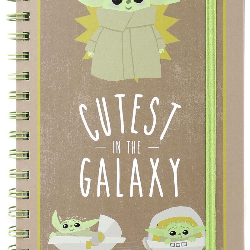PYRAMID STAR WARS: THE MANDALORIAN (CUTEST IN THE GALAXY) A5 notebook