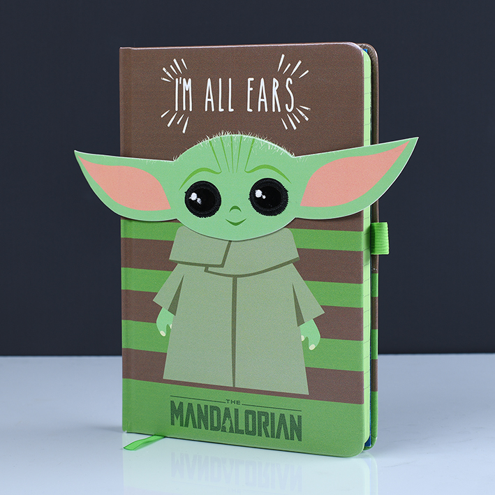 PYRAMID STAR WARS: THE MANDALORIAN (I'M ALL EARS GREEN) NOVELTY NOTEBOOK - Slika 2