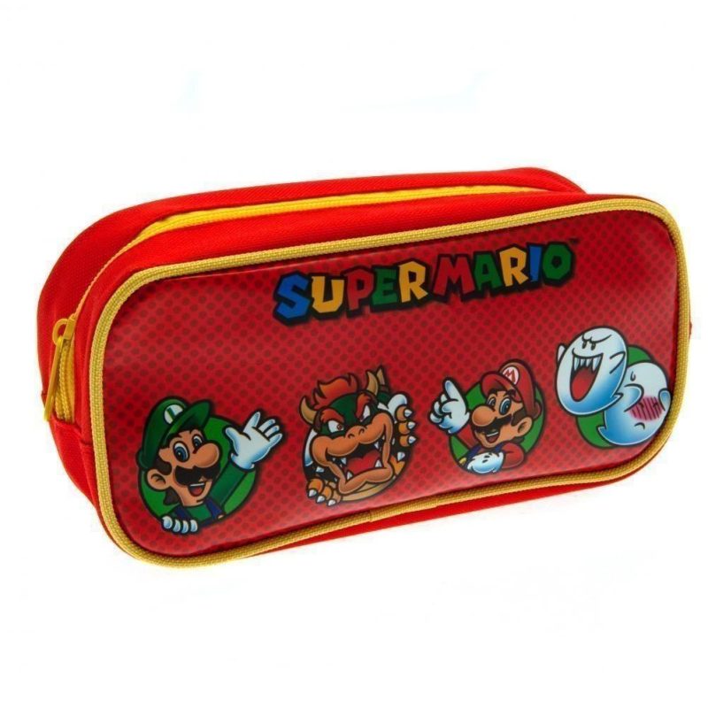 PYRAMID SUPER MARIO (CHARACTER CIRCLES) RECTANGLE PENCIL CASE