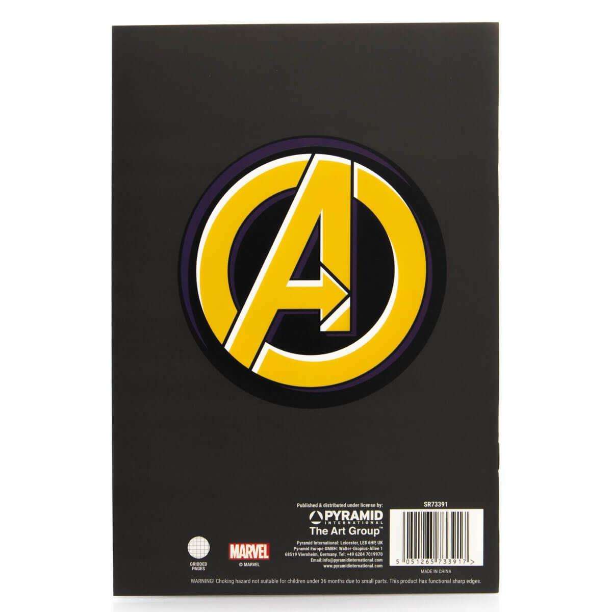 PYRAMID MARVEL AVENGERS (BE BOLD) A5 EXERCISE BOOK - Slika 3
