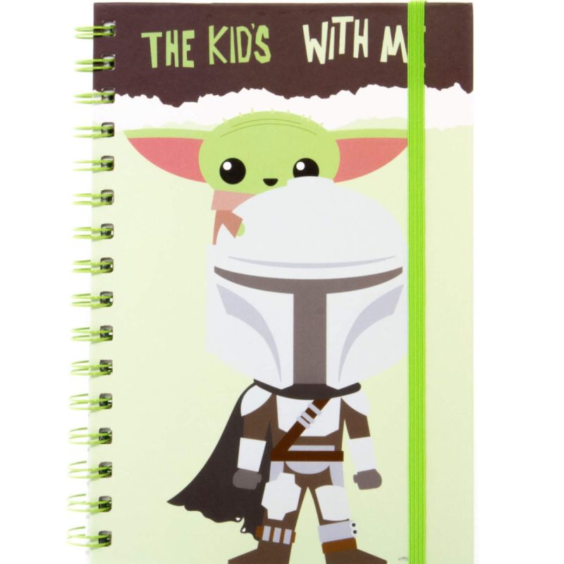 PYRAMID STAR WARS (THE MANDALORIAN) A5 WIRO NOTEBOOK