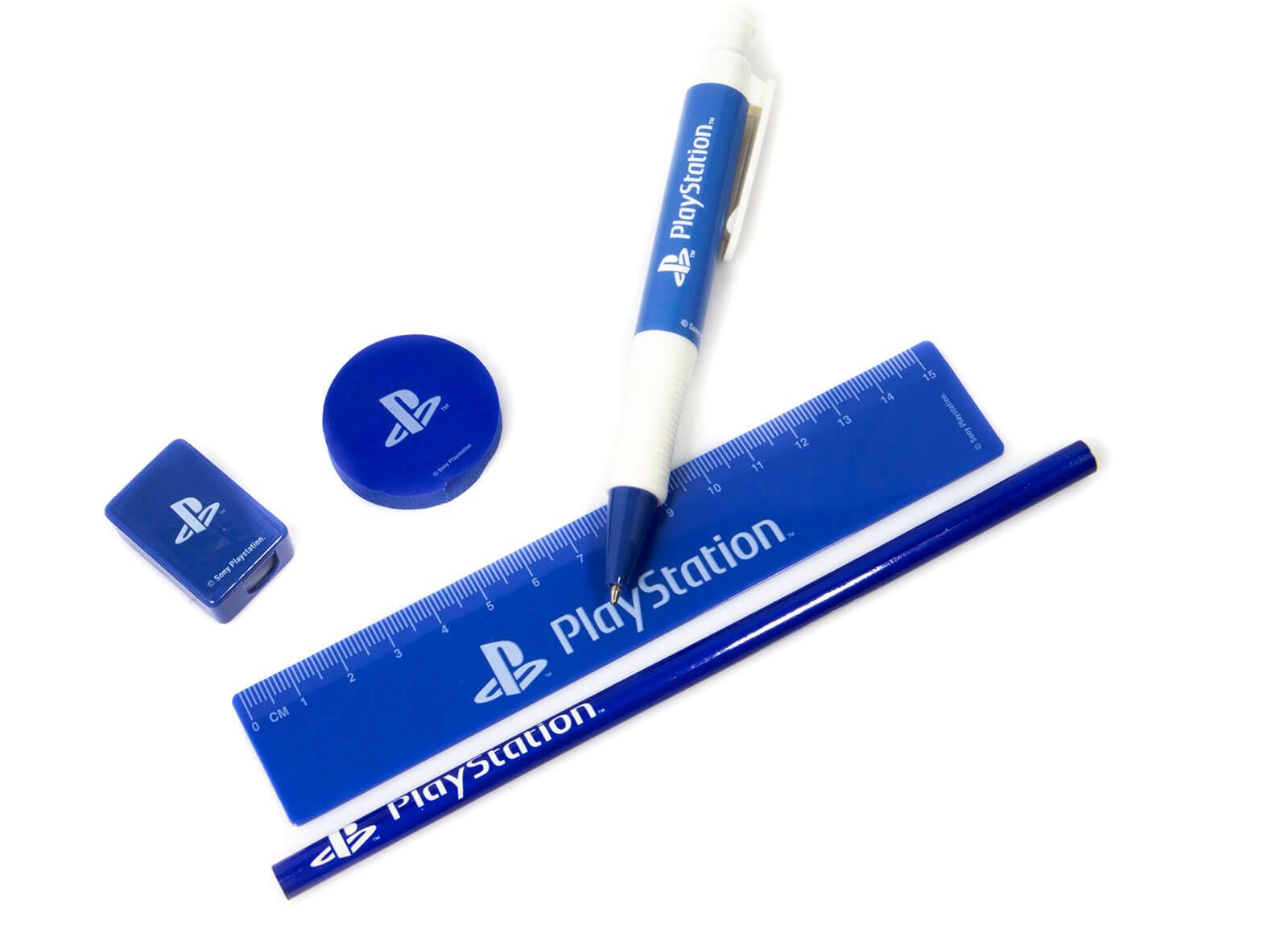 PYRAMID PLAYSTATION (CLASSIC WHITE & BLUE) STATIONERY SET - Slika 2