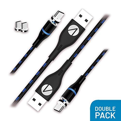 STEALTH PS5 TWIN MAGNETIC PLAY & CHARGE CABLES -2 X 3m