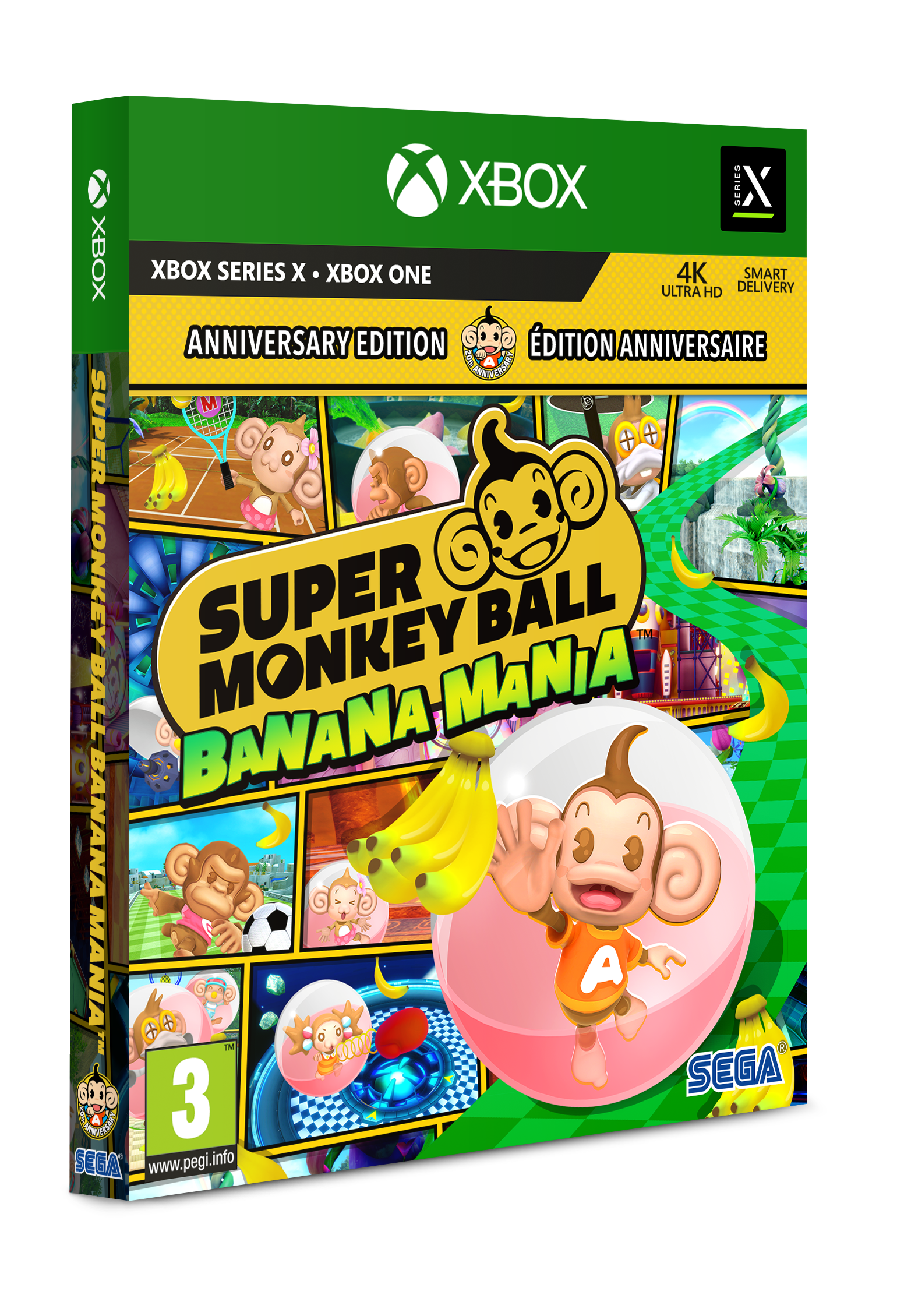 Super Monkey Ball: Banana Mania - Launch Edition (Xbox One & Xbox Series X)