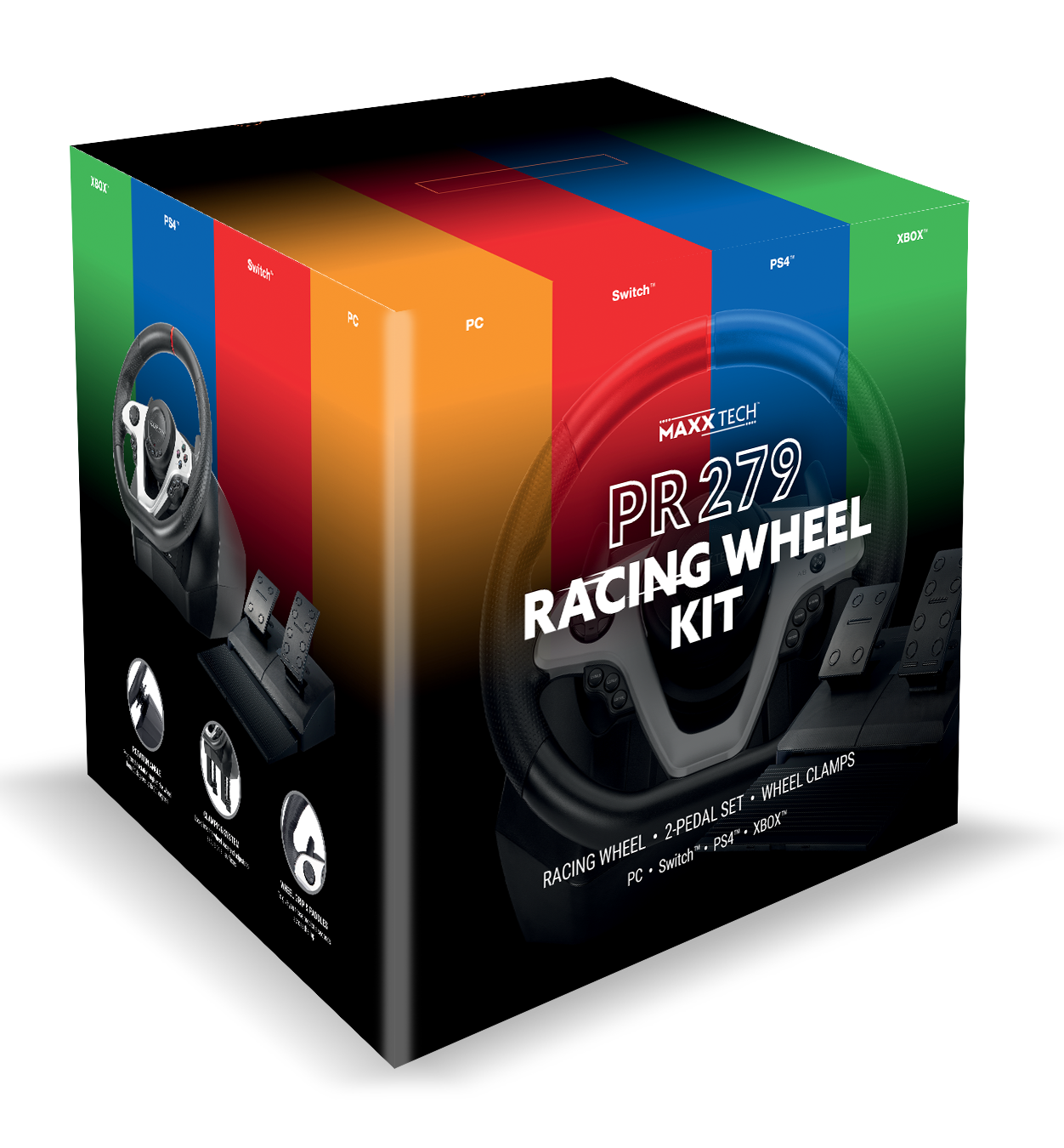 MAXX TECH PR279 RACING WHEEL - Slika 8