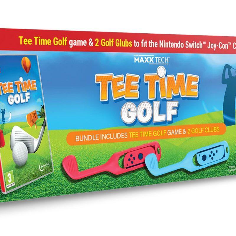 MAXX TECH TEE TIME GOLF KIT FOR SWITCH (CIAB)