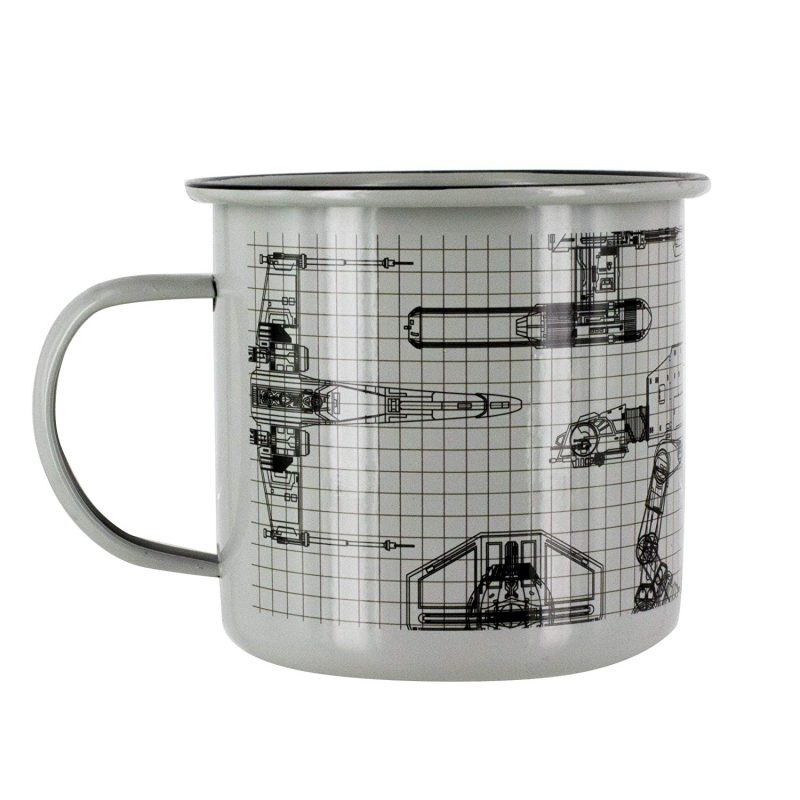 PALADONE Star Wars schematics mug