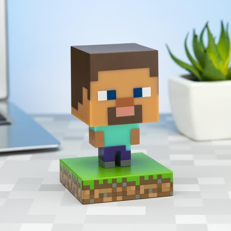 PALADONE Minecraft Steve Icon Light V2 - Slika 2