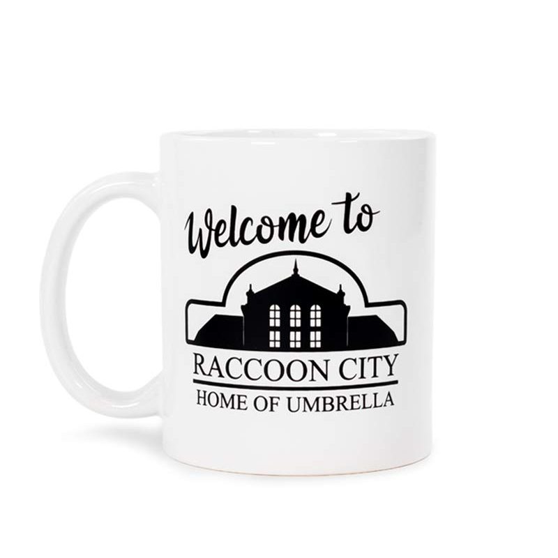 PYRAMID Resident Evil Racoon city mug