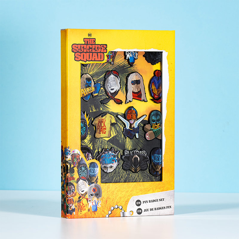 NUMSKULL SUICIDE SQUAD PIN BADGE SET