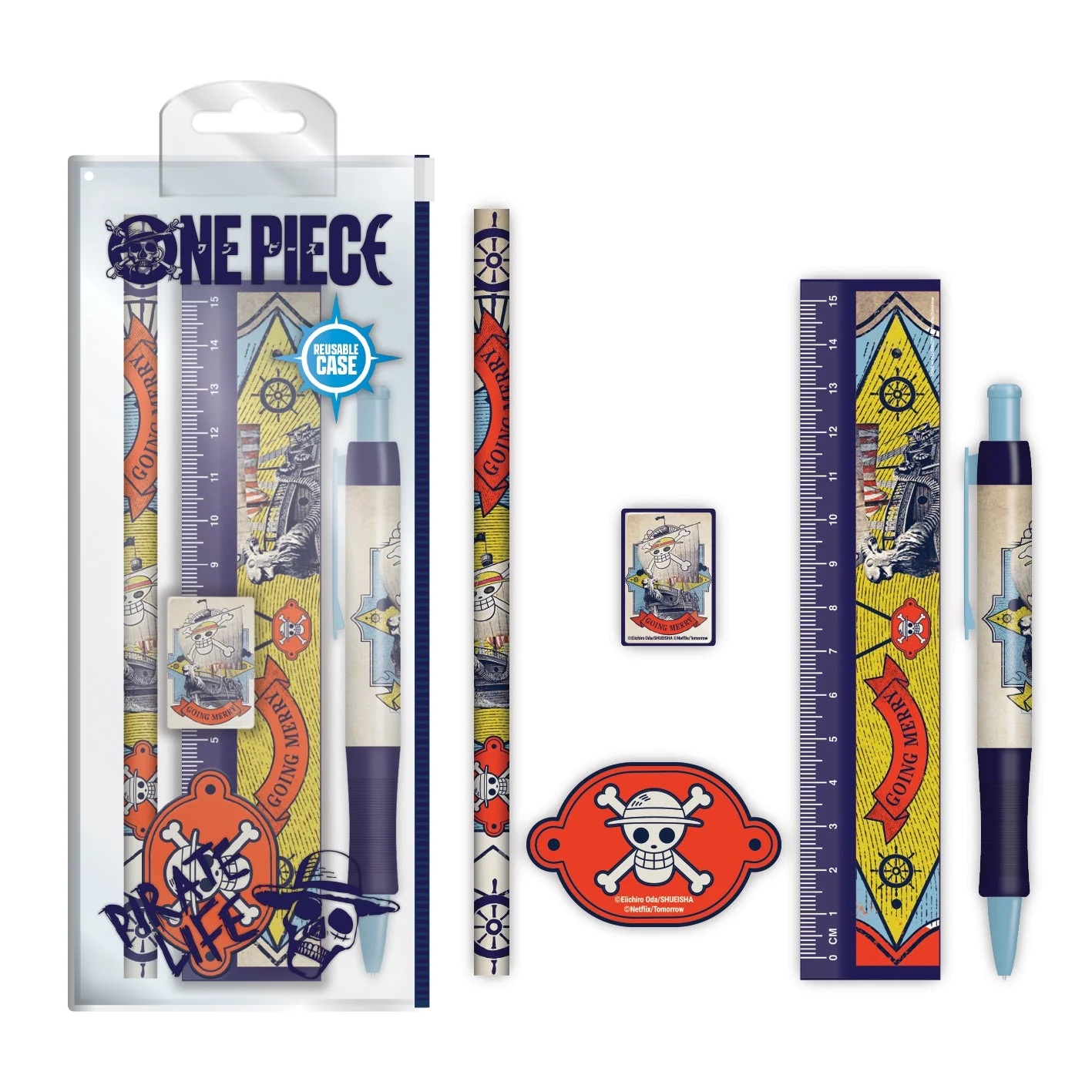 PYRAMID ONE PIECE LIVE ACTION (GOING MERRY) STATIONERY SET